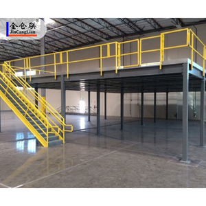 Tùy chỉnh lửng nền tảng 1000-3000kg mỗi mét vuông với thang máy lửng văn phòng lửng hệ thống 2-3 tầng với cầu thang - Product Image 2