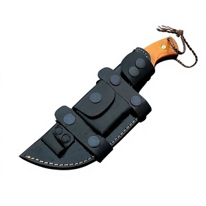 Couteaux de chasse de qualité supérieure 2026, fabriqués à la main en acier au carbone de qualité industrielle, lame fixe, manche en bois, couteaux personnalisables OEM - Product Image 6