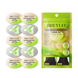 BREYLEE 0.7ml*10pcs Cápsulas para el Cuidado del Cabello con Aroma Dulce a Vainilla, Nutren y Humectan Profundamente, Aceite para Tratamiento Capilar - Product Image 1