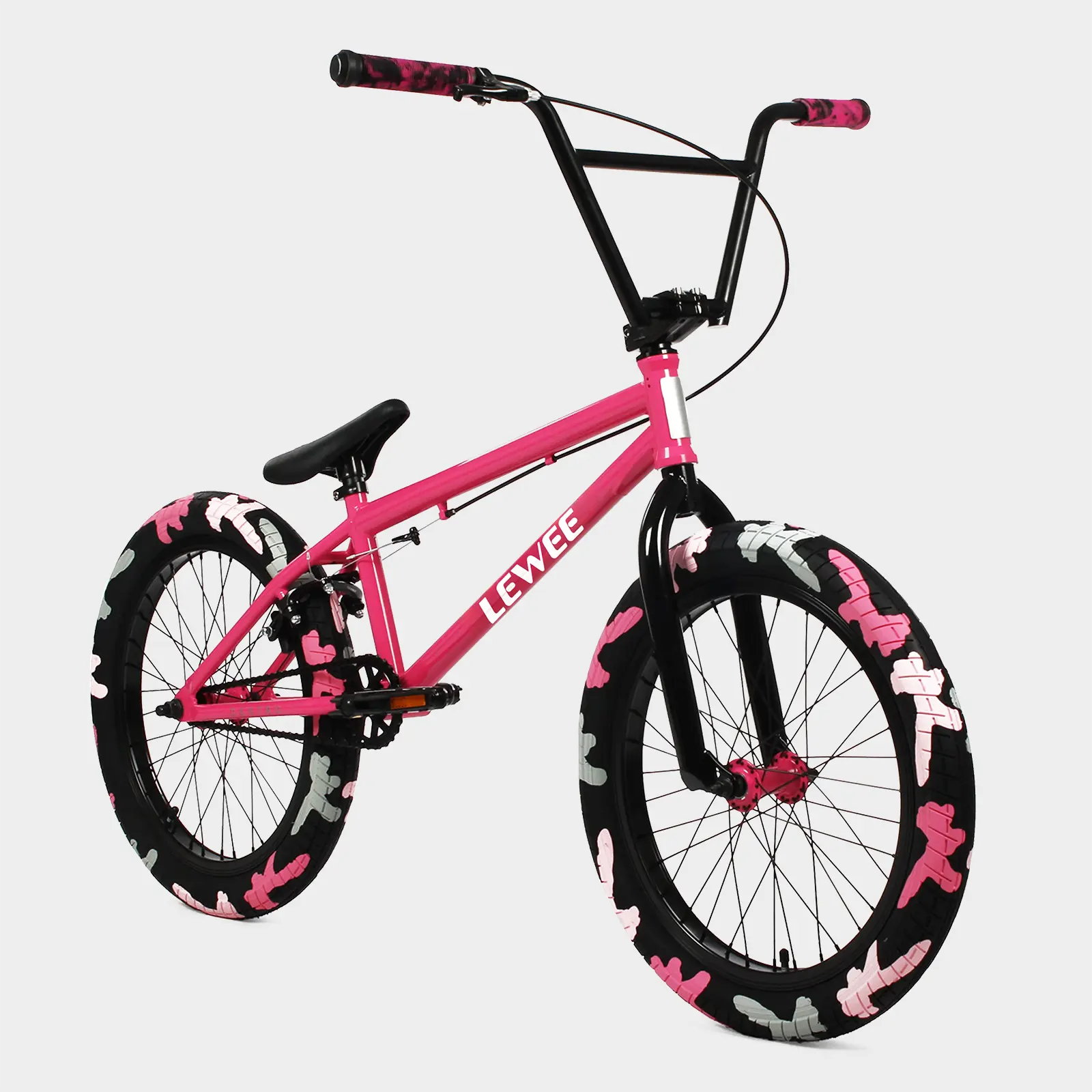 JOYKIE bicicleta freestyle bicicleta bmx com quadro de liga leve de 20 polegadas