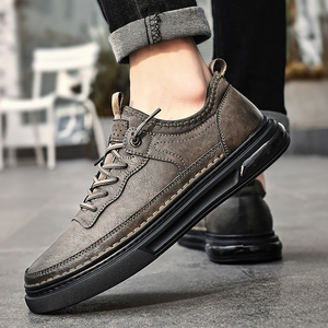 Zapatos de Vestir de Cuero para Hombre, Diseño Italiano, Hechos a Mano, Cómodos para Oficina, Último Modelo, Suministro de Fábrica - Product Image 2