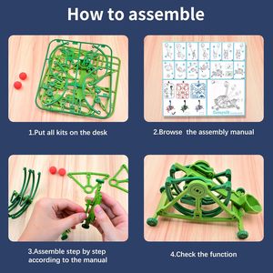 Kit <span class=keywords><strong>de</strong></span> construction <span class=keywords><strong>de</strong></span> catapulte 3D-Jouet <span class=keywords><strong>de</strong></span> puzzle <span class=keywords><strong>de</strong></span> moteur <span class=keywords><strong>de</strong></span> siège créatif avec pièces mobiles - Product Image 6