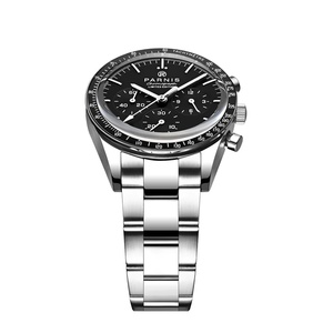 Nuevo Reloj <span class=keywords><strong>Parnis</strong></span> de 40 mm con Cronógrafo de Cuarzo Verde para Hombre, Resistente al Agua, Deportivo, de Lujo, para Regalo - Product Image 5