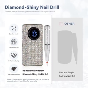Machine à ongles électrique 35000 tr/min avec écran, embouts professionnels, lime à ongles, polissoir, outils de soin des ongles pour salon - Product Image 3