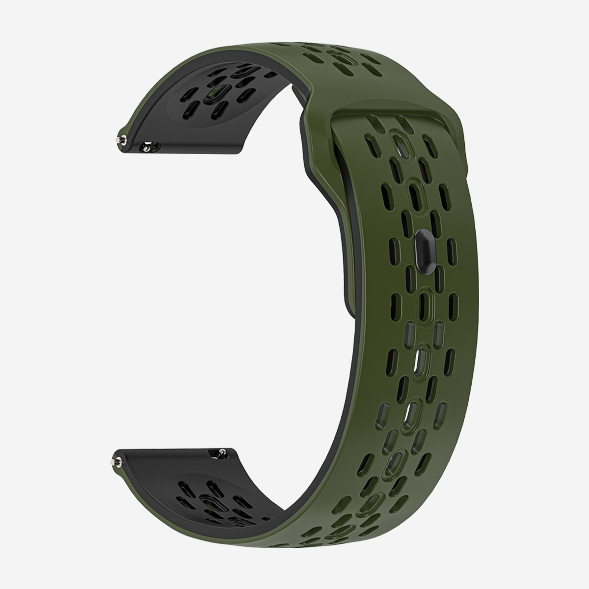 Verde militar/Negro