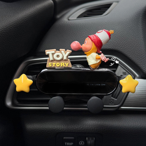 Soporte para teléfono de coche Toy Story, soporte para ventilación de aire, soporte antideslizante con soporte por gravedad, decoración bonita para mujeres - Product Image 1