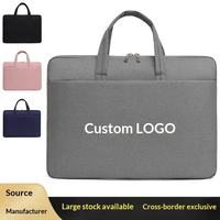 Sac d'ordinateur portable pour voyages d'affaires, 15 pouces, imperméable, respirant, résistant à l'usure, en polyester, antichoc, antivol