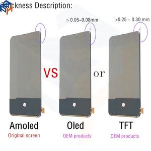 TFT para Oneplus 8T Amoled Display KB2001 KB2000 Pantalla táctil para <span class=keywords><strong>One</strong></span> <span class=keywords><strong>Plus</strong></span> <span class=keywords><strong>9R</strong></span> LE2101 LE2100 Pantalla para Oneplus 8T Lcd - Product Image 2