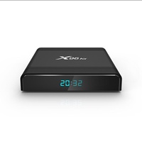 Boîtier TV Android 9.0 YDH-X96 AIR Amlogic S905X3 Quad-core, 4 Go de RAM, 64 Go de ROM, 8K HDR H.265 HEVC, Wi-Fi double bande 2,4 G/5 GHz