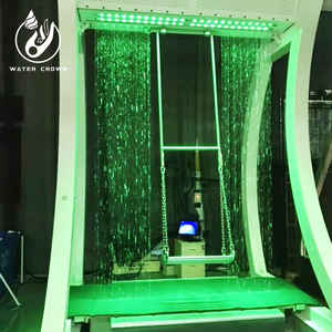 2026 Water Crown Rideau d'eau personnalisé pour parc aquatique, à une ou deux places, avec effet cascade et graphiques numériques - Product Image 5