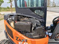 Excavatrice Hitachi ZX50U d'occasion de 5 tonnes, mini-excavatrice Hitachi ZX50U d'occasion