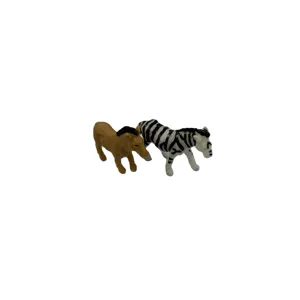 3D pvc可收藏的迷你动物小雕像，用于快乐的膳食玩具