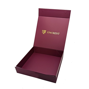 Custom Luxury Folding Gift <b>Box</b> with <b>Magnetic</b> Lid Cardboard Rigid Collapsible Matt Magnetbox for Socks and Fur Packaging - Product Image 5