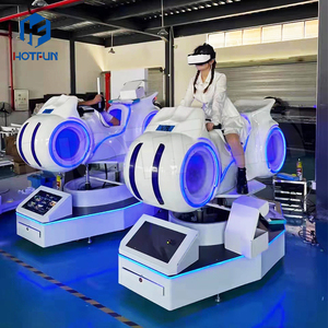 Équipement de cinéma 9D, machine de divertissement commerciale, simulateur de vol VR, machine de jeu VR, moto volante à vendre - Product Image 2