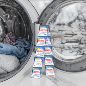 OEM 30g <span class=keywords><strong>precio</strong></span> de fábrica alta calidad rica Espuma detergente en polvo fuerte eliminación de manchas jabón en polvo del fabricante de China - Product Image 4