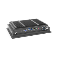 Panel PC Industrial Resistente de 10 Pulgadas, Sin Ventilador, Montado en Pared, con Pantalla Táctil IP65, Intel Core I3/i5/i7, Windows 10/11, en Stock