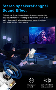 Xnano Không Dây Xách Tay Q5 Chiếu LCD LED 720P Ngắn Ném Xây Dựng Trong Có Thể Điều Chỉnh Khung Máy Chiếu Nhỏ - Product Image 5