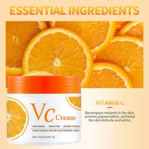 Meilleure vente Crème hydratante biologique éclaircissante anti-rides à la vitamine C pour la peau Crème pour le visage - Product Image 5