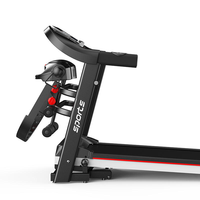 Nuevo Modelo de Caminadora Eléctrica Plegable para el Hogar, Máquina para Caminar Portátil, Mini Equipo de Fitness, Motor de 2.0HP con Amortiguación