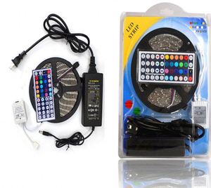 Bộ Đầy Đủ Mới Dây Đèn LED RGB 5M 5050 + Bộ Đổi Nguồn + Bộ/Bộ Dây Đèn LED Trung Quốc Điều Khiển Từ Xa 44 Phím - Product Image 2