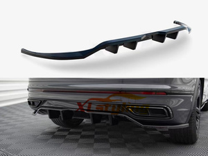 Xlstyling Kit Aero noir brillant pour VW <span class=keywords><strong>Tiguan</strong></span> MK2 R-line 15-19 jupe latérale lèvre avant diffuseur arrière Protection automatique de la carrosserie - Product Image 2