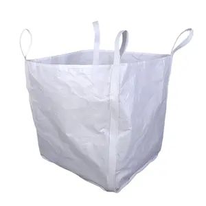 Factory Jumbo Ton Bag Food Grade FIBC Big Bag Discharge FIBC Bag Load Weights 1000kg 1500kg