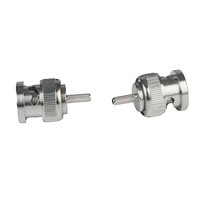 Conector BNCJ-1.5 Macho BNC para Crimpar, Compatible con BJR100 BJR-100 RG174 RG316 RG178 BT3002 RA8000, Conectores Coaxiales RF en Existencia