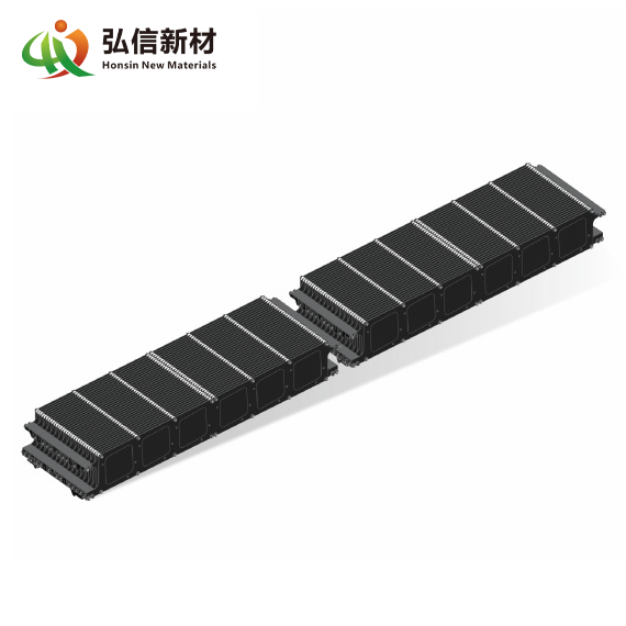 Superior Quality Corrosion-Resistant Graphite Boat High Performance for Electronics Industry-Integrated Circuit Processing