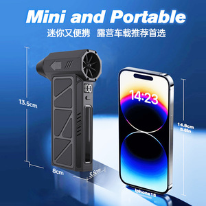 Mini Handheld <b>Blower</b> Brushless Motor Cordless 150x178mm 3-6H Battery Life Outdoor Camping Use - Product Image 3