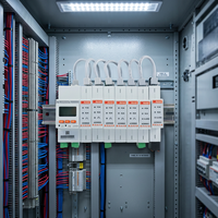 Compteur de puissance modulaire IoT Acrel ADW600 triphasé, précision 0,5S, multi-circuits, WiFi, montage sur rail DIN, CT externe, harmoniques, résiduel