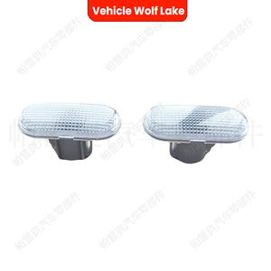 Nuevas Luces Intermitentes Wolf Lake para Renault 8200257684R/8200257684L, Reflectores Laterales Halógenos ABS - Product Image 4