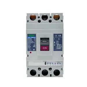 NPM2E-400 400Amp 3 Polen Elektronische Type Gegoten Geval Stroomonderbreker Mccb