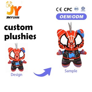 Peluche de dessin animé créative, mignonne, lavable, ultra douce, de haute qualité, vente en gros pour commerçants, <span class=keywords><strong>jouet</strong></span> en peluche animal personnalisé - Product Image 5