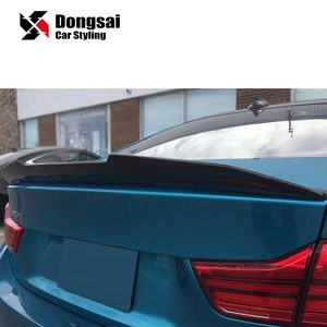Becquet noir brillant en Fiber de carbone de Type PSM, aileron pour coffre arrière, <span class=keywords><strong>BMW</strong></span> série 4 F32 420i 435i <span class=keywords><strong>F82</strong></span> <span class=keywords><strong>M4</strong></span> CS <span class=keywords><strong>GTS</strong></span> 2013 + - Product Image 3