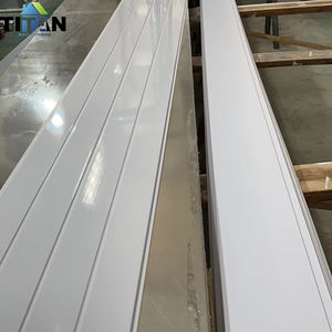 25Cm Plástico Cielo Raso <span class=keywords><strong>Pvc</strong></span> Panel De Techo Dalles De Lambris <span class=keywords><strong>Pvc</strong></span> Faux Plafond Platre - Product Image 2