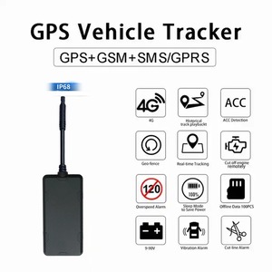 Traceur GPS 4G étanche de haute qualité avec support de tableau de bord LBS, prise en charge de l'application iOS, garantie 1 an - Suivi en direct pour voiture et moto - Product Image 2