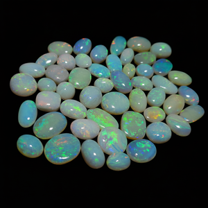 Lote de cabujones de ópalos australianos Ópalo australiano Sólido Coober Pedy Ópalo Piedras preciosas sueltas Fabricación de joyas de ópalo - Product Image 1
