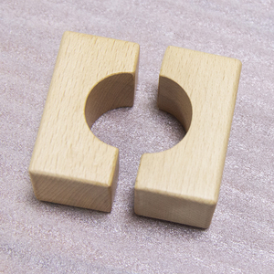 Customizável infantil de madeira DIY geométrica <span class=keywords><strong>Building</strong></span> <span class=keywords><strong>Blocks</strong></span> Beech Puzzles-Grande quantidade desconto para decorações de Natal - Product Image 3