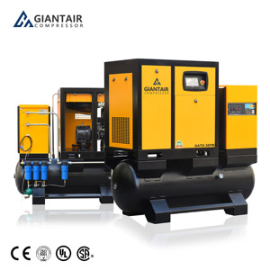 Giantair áp suất cao oxy công nghiệp 11Kw 15KW 22Kw 20 bar 4 trong 1 trục vít Máy nén khí Máy nén khí cho cắt laser - Product Image 1