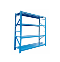 Étagère à fils d'acier à 4 niveaux et rayonnage à navette JZA, capacité de charge de 200 kg, résistant aux intempéries, antirouille, durable, pour stockage en entrepôt
