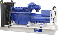 FG-Wilson P1250-1 50/60Hz 480V 900kW Fasa Tunggal 1103D-33TG2 Generator Diesel Berpendingin Air Rangka Terbuka Auto Start 24V DC ATS Rendah