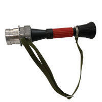 Nozel Semprotan Api Jet Grosir DN40/50/65, Fleksibel, Multi-Mode, Pistol Air Pemadam Kebakaran, Bahan Aluminium Alloy