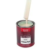 Inveter C151 1K Pearl Car Surface Collision Scratch Repair Green Color High Brilliant Acrylic Liquid Coating Auto Spray Topcoat