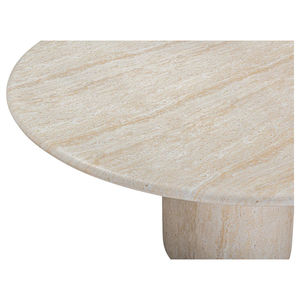 <span class=keywords><strong>Table</strong></span> à manger en marbre naturel Kumusi Furniture, beige travertin crème, pour 6 à <span class=keywords><strong>8</strong></span> <span class=keywords><strong>personnes</strong></span> - Product Image 5