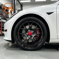 Jantes de voiture de tourisme personnalisées forgées Maxtera de style LMR noires pour BMW M2 M3 M4 Porsche 911 Supra GT-R Lexus Tesla Audi