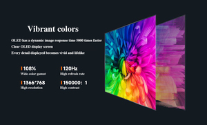 จอแสดงผล <span class=keywords><strong>OLED</strong></span> แบบตั้งโต๊ะขนาด <span class=keywords><strong>48</strong></span> 55 77 นิ้ว โปร่งใส ความละเอียด 1080P FHD สำหรับป้ายดิจิทัลแบบมองทะลุ เหมาะสำหรับสำนักงานบริษัทและแผนกต้อนรับ - Product Image 3