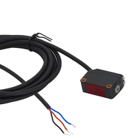 Sensor Fotoeléctrico Láser Anti-interferencias KRONZ Industrial NPN, Rango de Detección 40-200mm, 12-24VDC, IP67, Indicador LED, Metálico