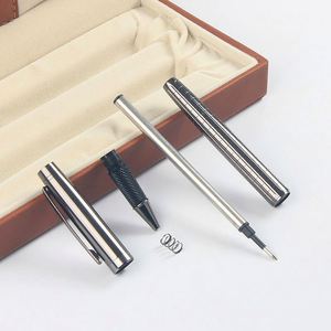 High Quality Custom Logo Luxury Stainless Steel Ballpoint <b>Pens</b> 1.0 mm Writing Width Premium Promotional Items with Custom Logo - Product Image 6
