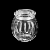 Tempat Lilin Kaca Transparan Bentuk Pohon 22oz Tahan Panas Dapat Didaur Ulang Dengan Tutup Stoples Kosong Lilin Aroma Rumah Natal