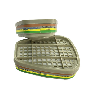 Vente flash - <span class=keywords><strong>Cartouche</strong></span> multi-<span class=keywords><strong>gaz</strong></span> 6059 - Filtre à vapeurs combiné - <span class=keywords><strong>Cartouche</strong></span> chimique ABEK1 - Compatible avec les masques à <span class=keywords><strong>gaz</strong></span> réutilisables en silicone 7502 6800 - Product Image 3